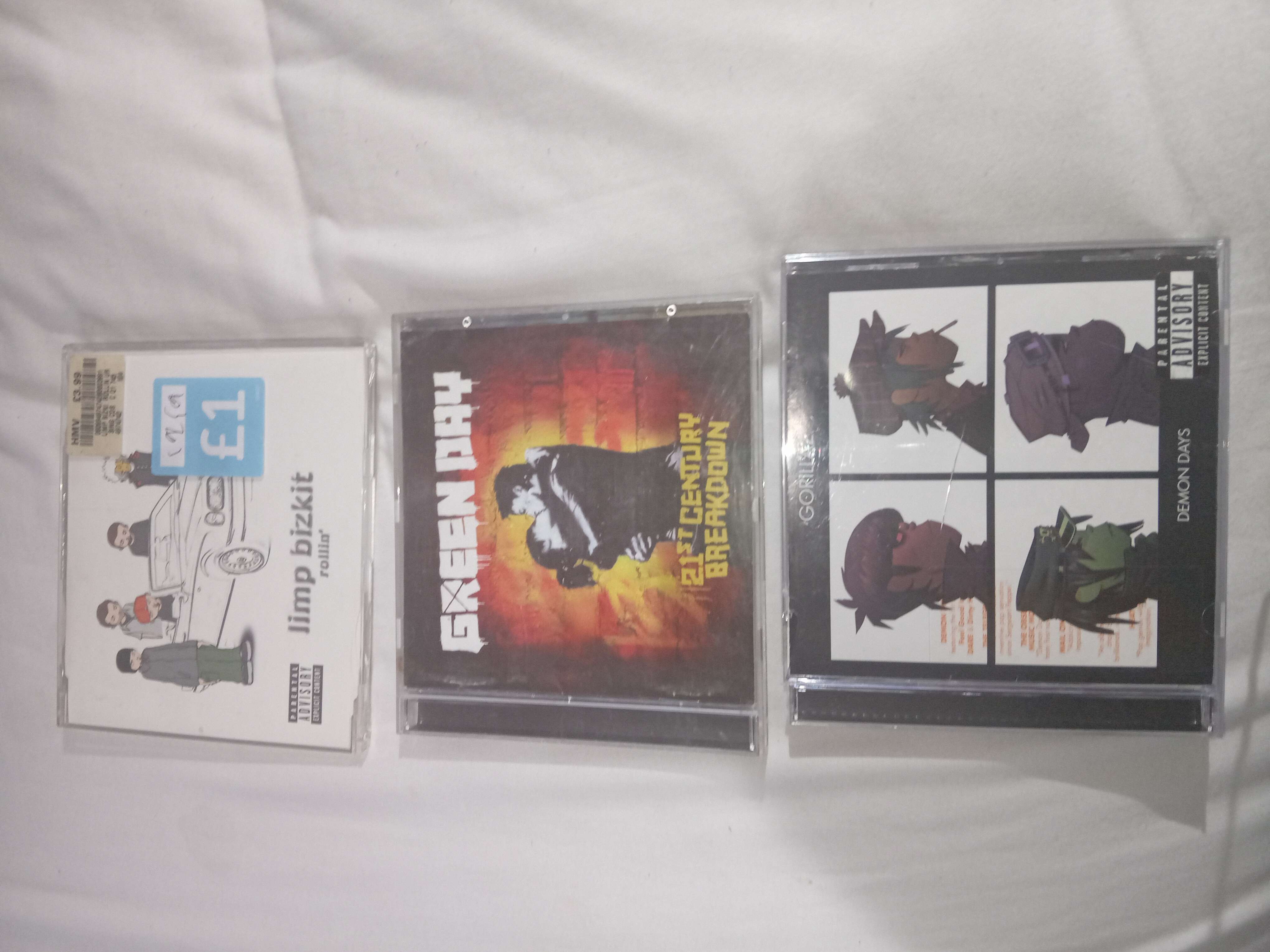 amazing CD haul bought at Cancer Research UK for £2.50