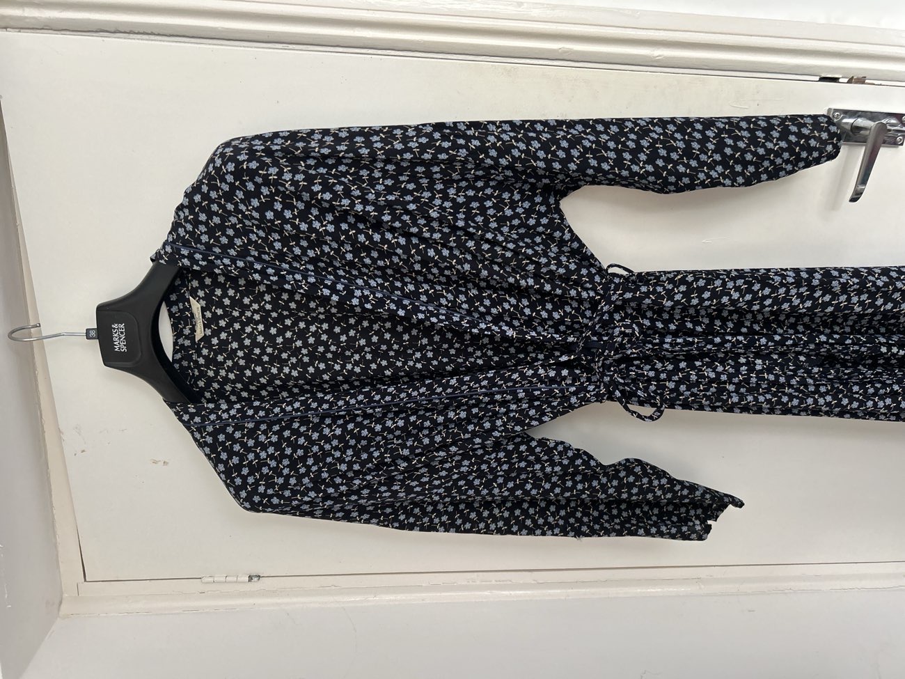 Vintage St Michael’s dressing gown bought at Friends Of The Animals for £5.50