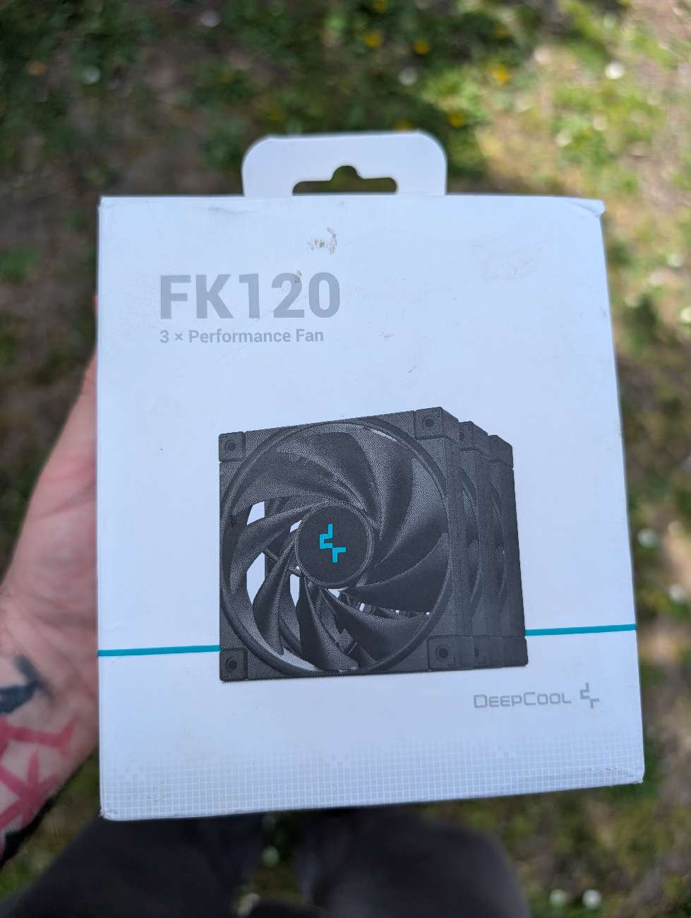 Deepcool PC fans pack of 3 bought at Collier Row Boot Sale for £5.00