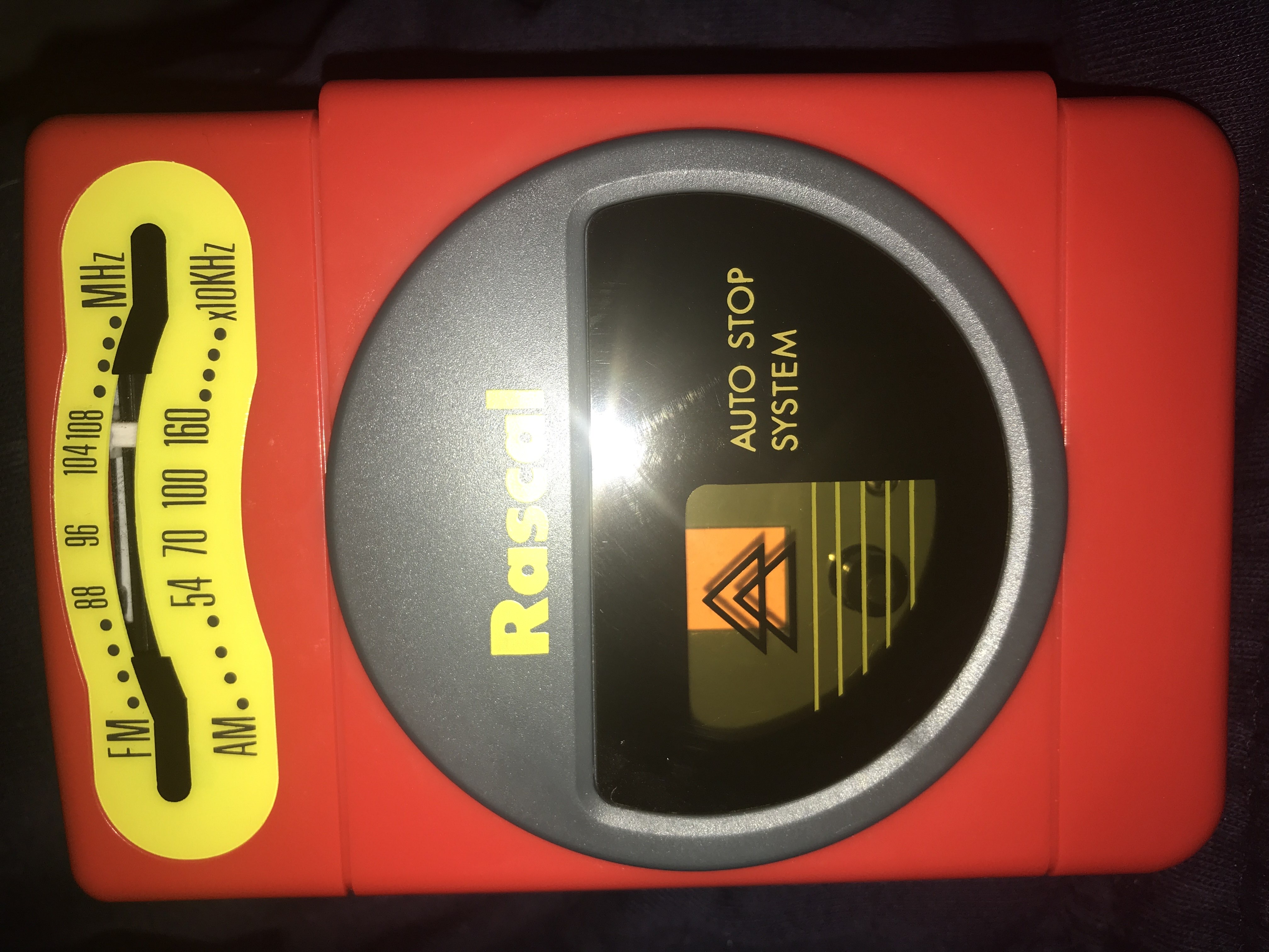 Rascal Personal Cassette Player (fully working and CIB) bought at British Red Cross for £10.00