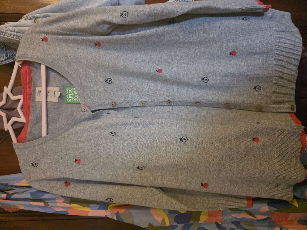 Mantaray Apple Cardigan bought at Cancer Research UK for £5.95