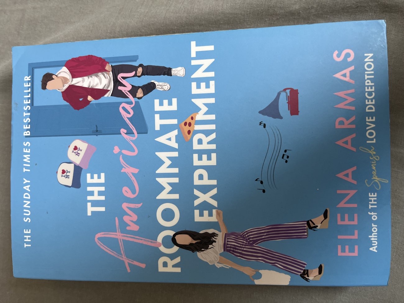 the american roommate experiment book bought at Fara Charity Shop for £1.00