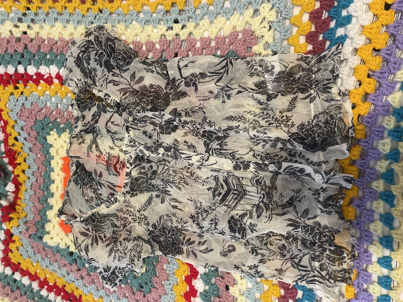Vintage m&s over top bought at Cats Protection Charity Shop