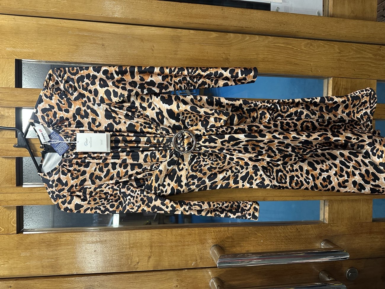 BNWT Rabanne & H&M leopard print maxi dress. Originally £140! bought at Mind London for £6.00