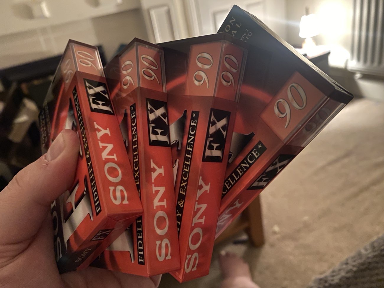 Cassette Tapes - Blank - New x4 product bought at British Heart Foundation for £1.00