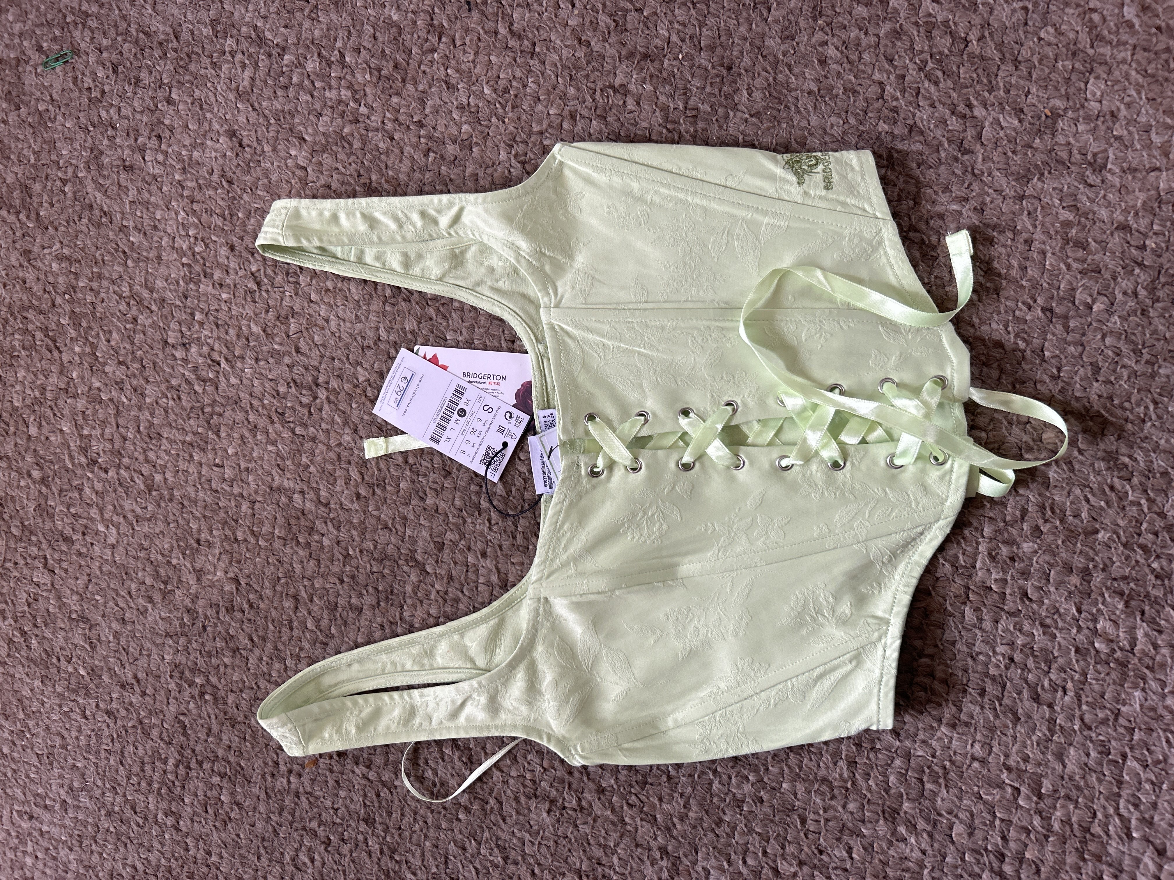 Bridgerton Stradivarius Fashion Corset product bought at Oxfam Shop for £6.00