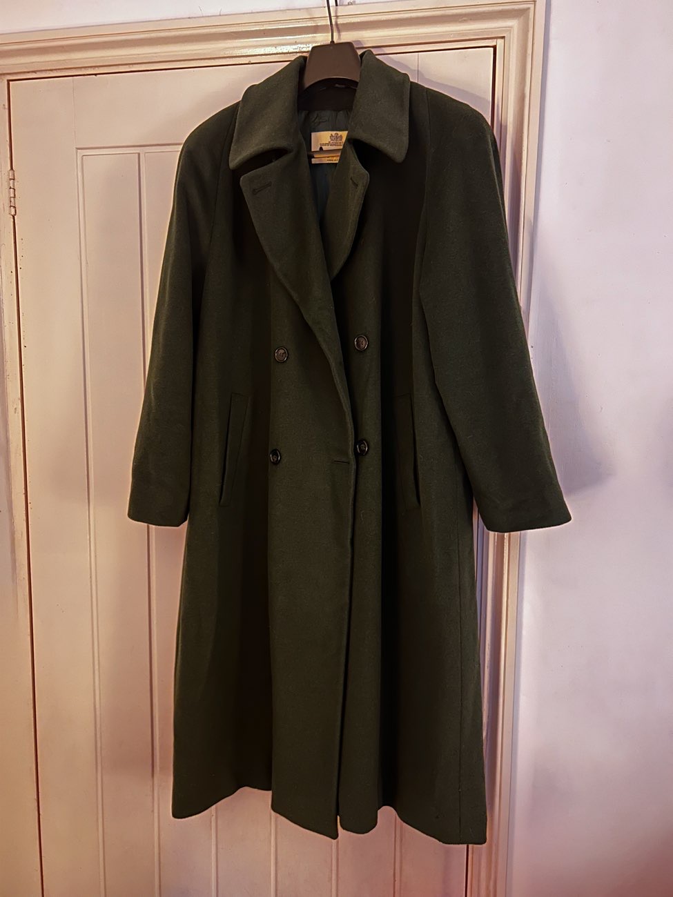 Aquascutum Wool & Cashmere coat bought at Naomi House and Jacks place for £35.00