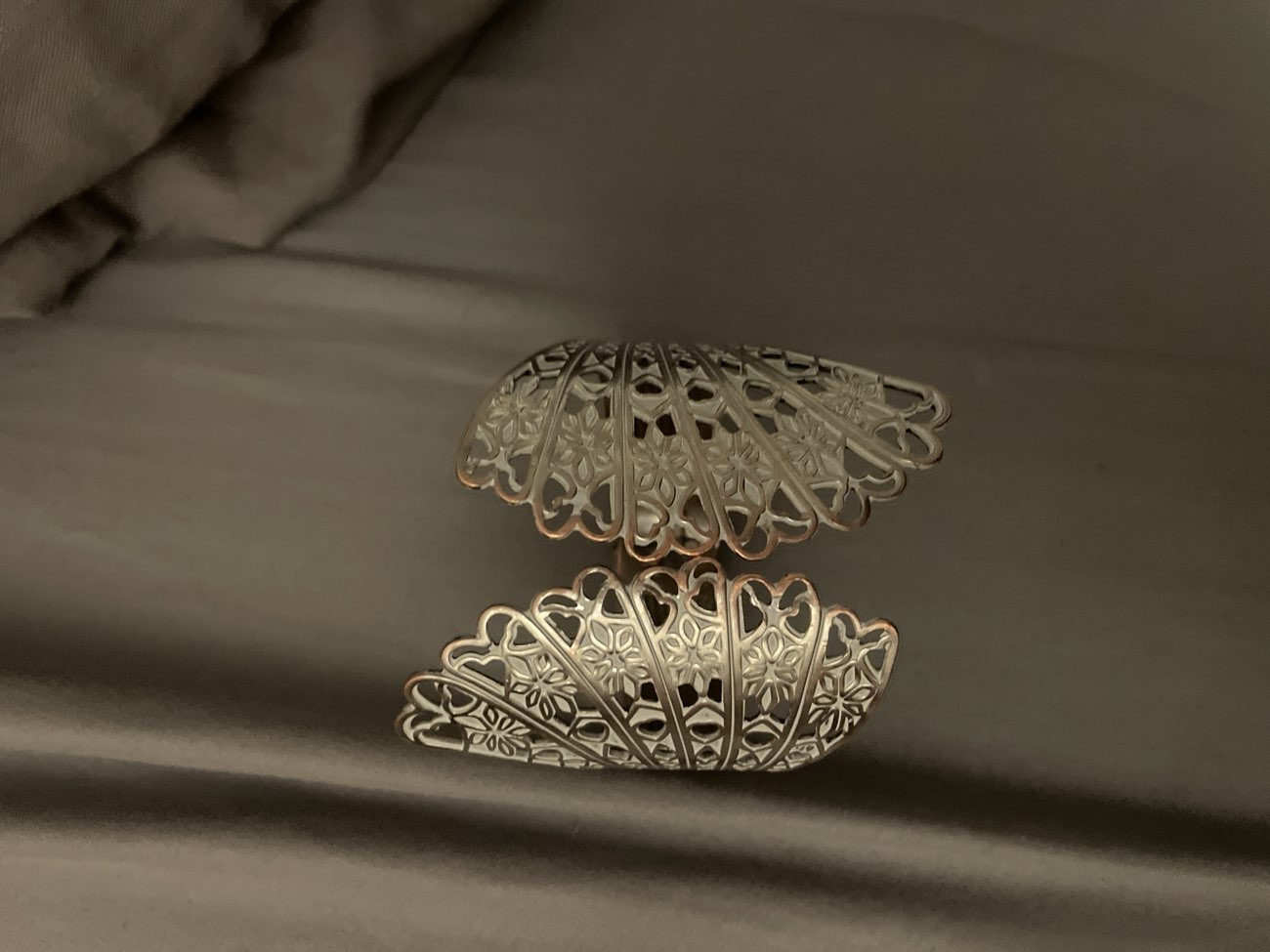 Silver butterfly wing Bracelet cuff! bought at Sue Ryder for £3.00