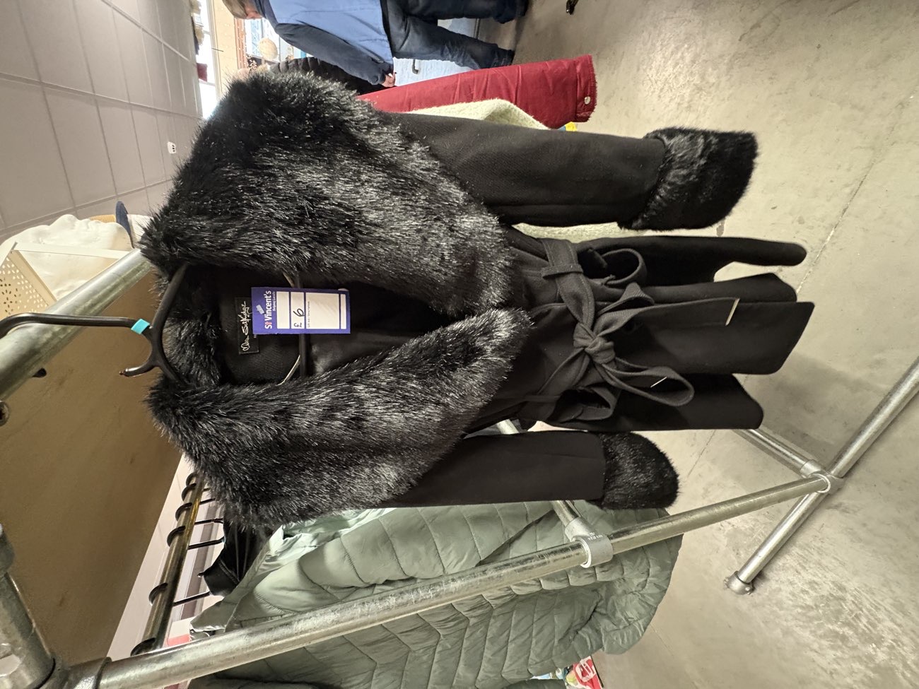 Miss Selfridge Fur Wrap Coat bought at Revive Sunderland for £6.00
