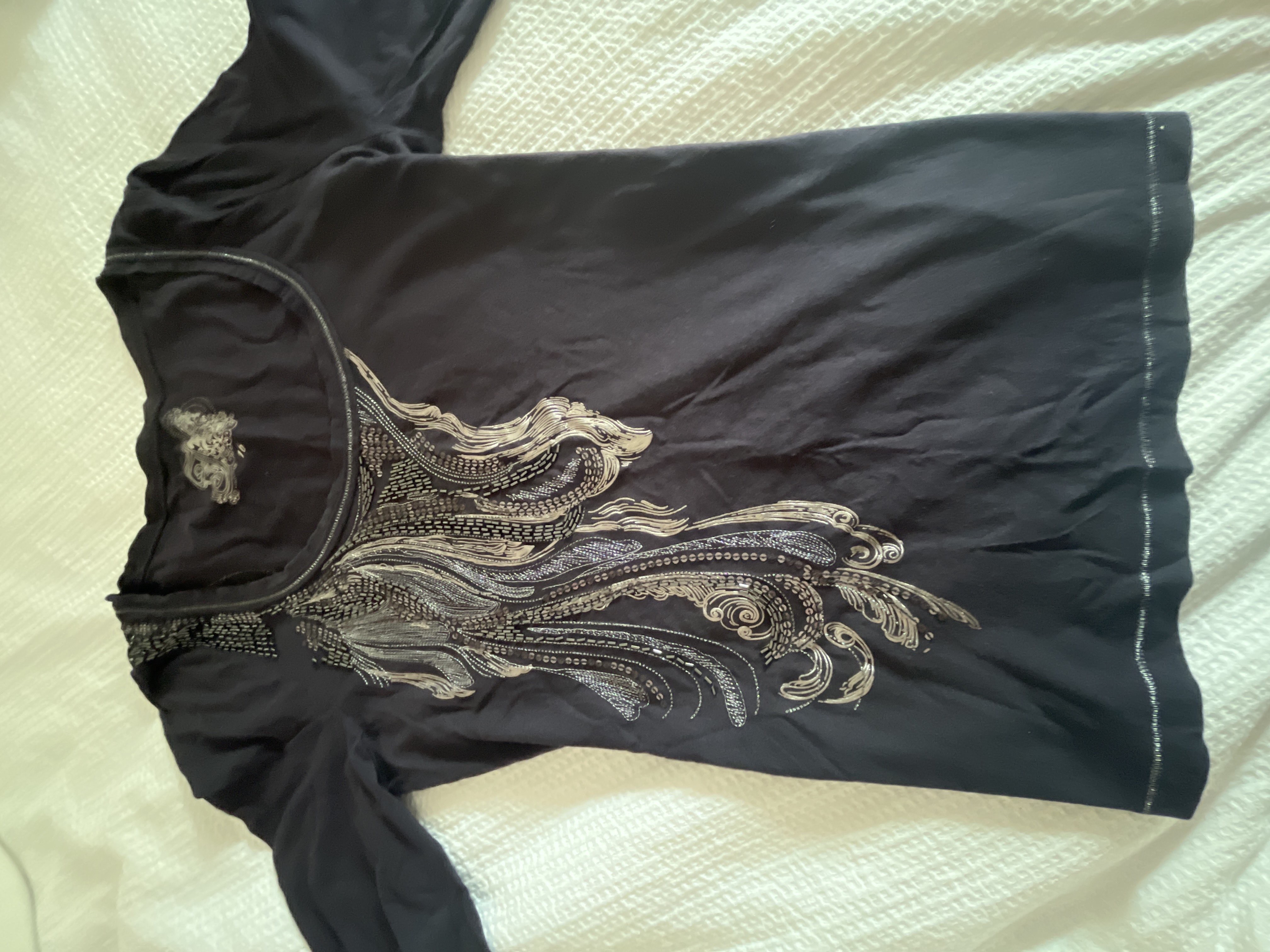 cute sequin beaded top bought at Cornwall Hospice Care for £3.00