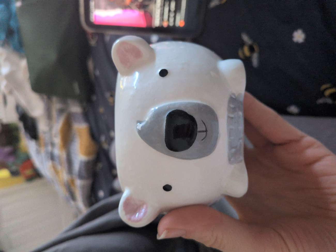 Polar bear dish thing bought at British Heart Foundation for £1.50