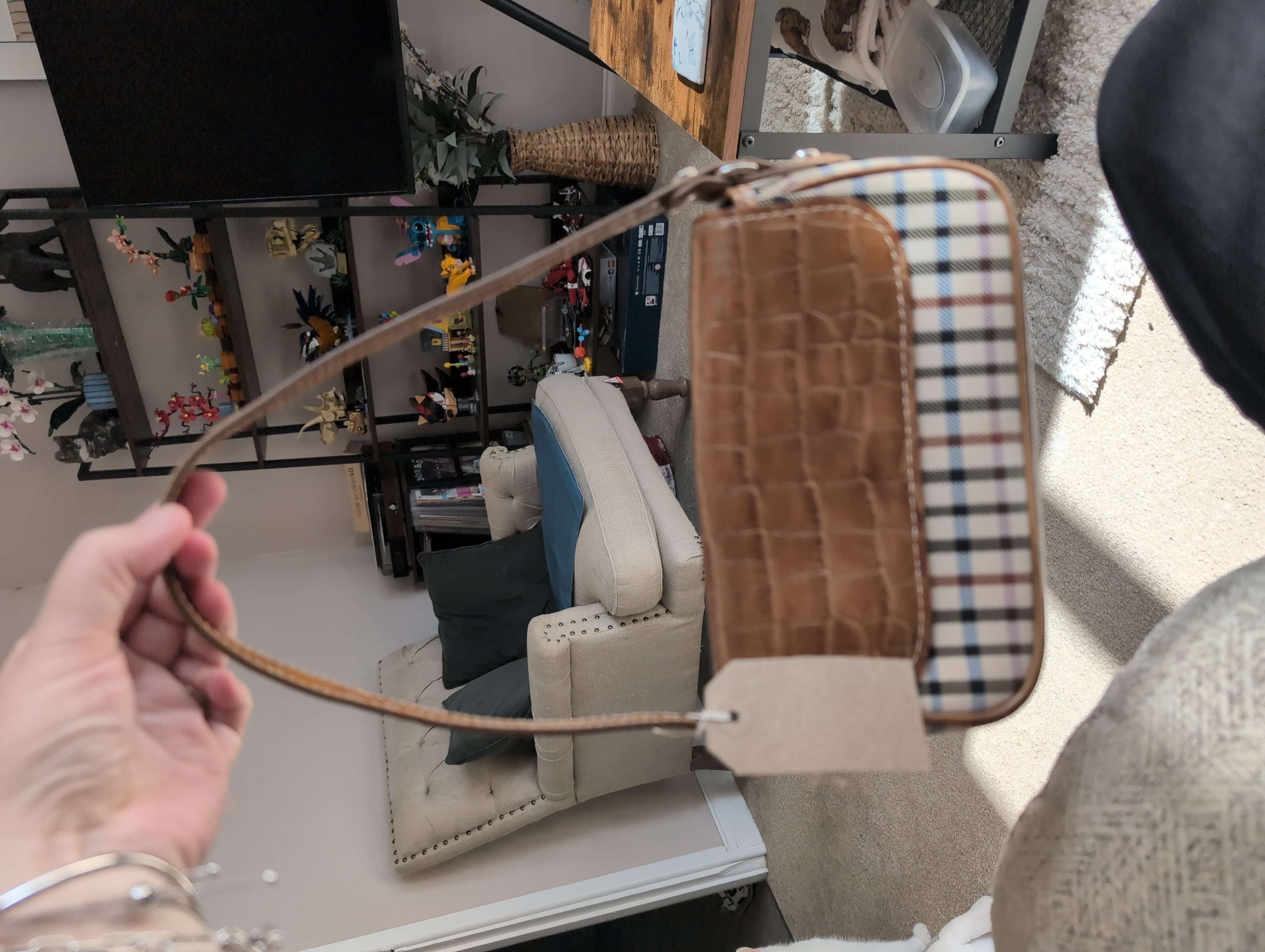 daks housecheck bag bought at Barnardo's for Β£3.00