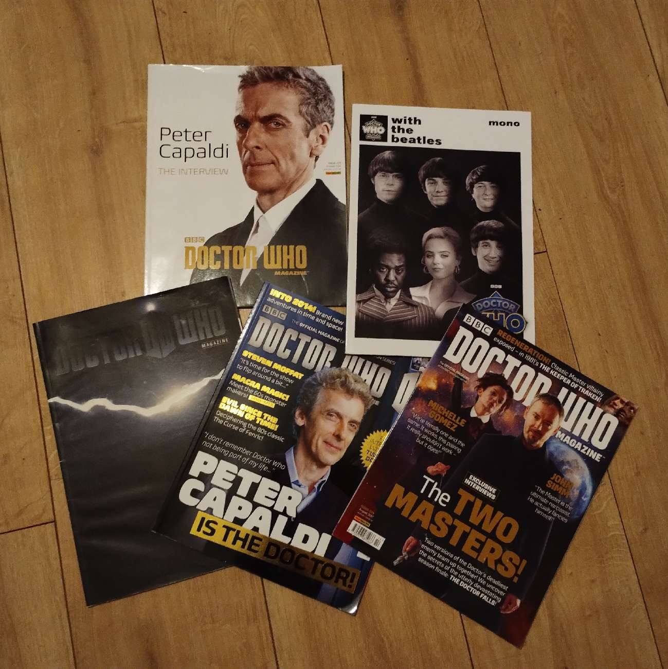 Doctor Who magazines — £2 each product bought at Oxfam Shop for £10.00