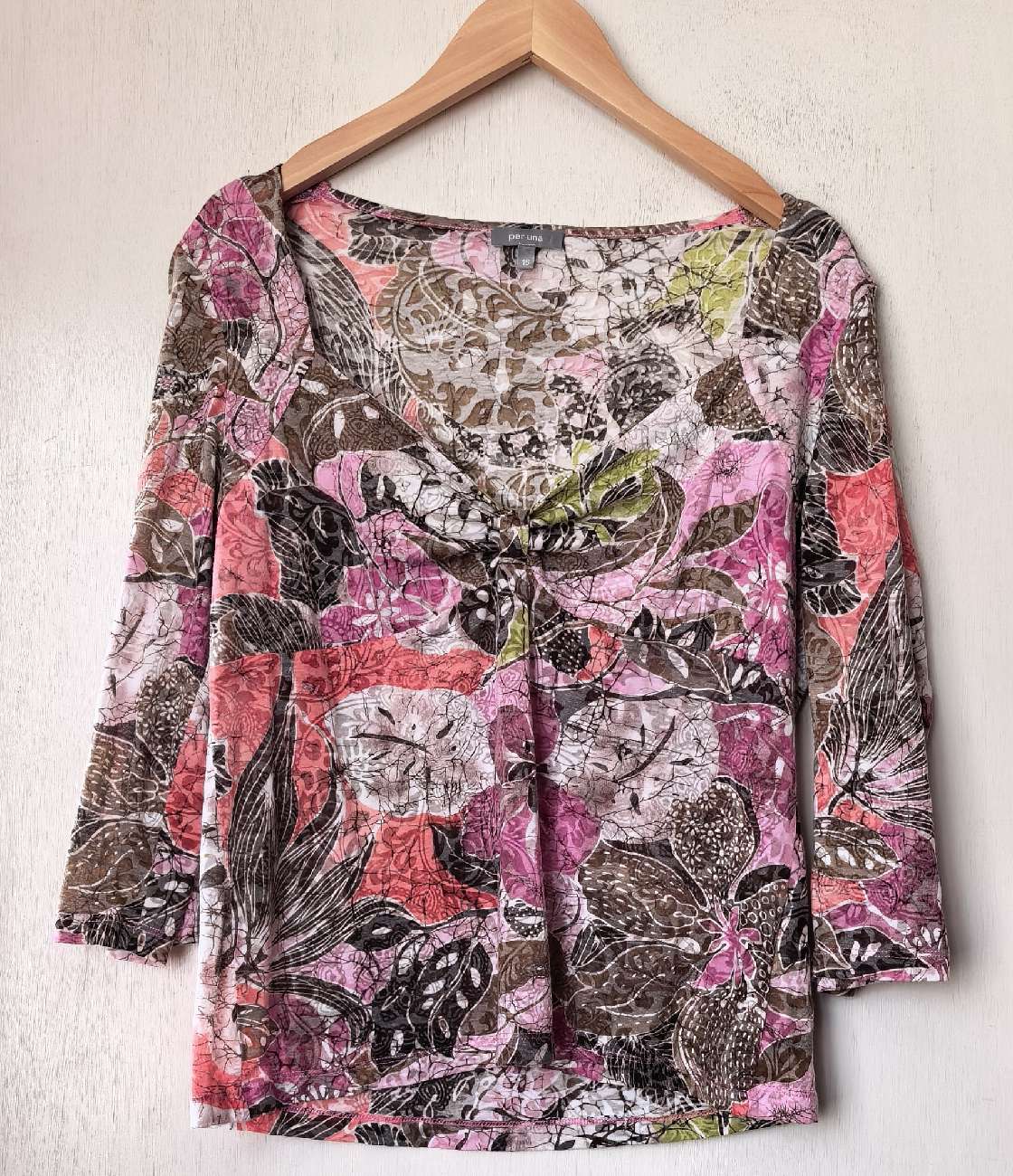 Per Una Patterned Long Sleeve Top bought at British Heart Foundation for £6.50