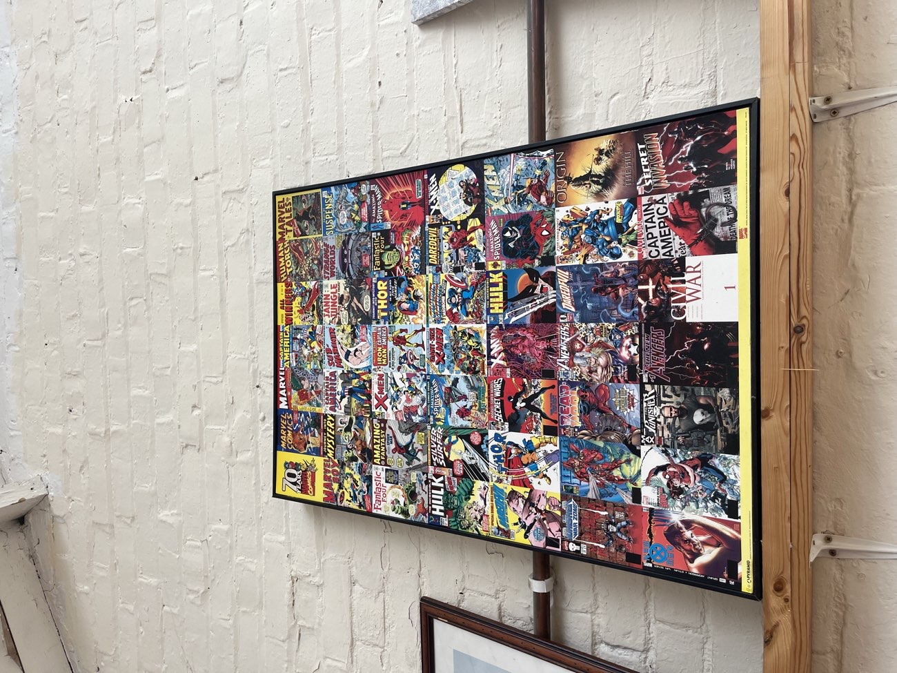 Marvel Comic Poster! How cool! bought at Emmaus Emporium