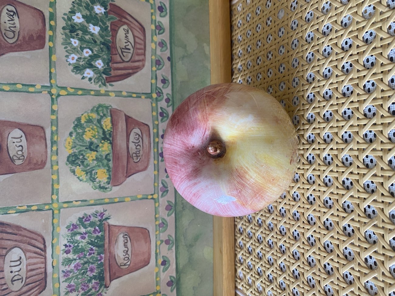 Ceramic Fruit Apple π product bought at British Red Cross for Β£2.00