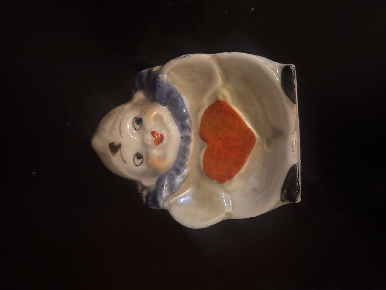 1930’s harlequin dish bought at Rufford Antique, Vintage & Collectors Fair for £5.00