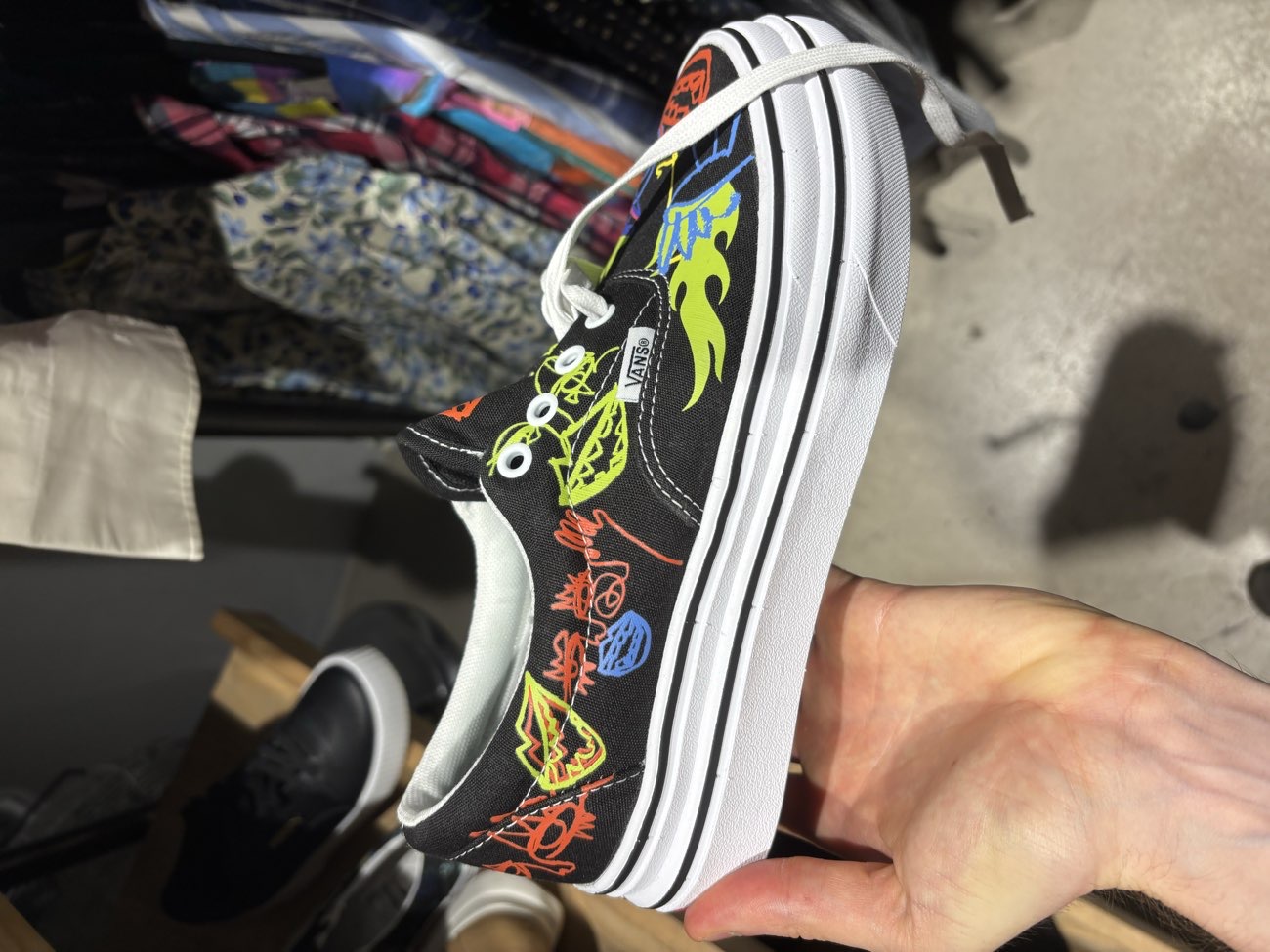 Cool (brand new?) Vans!! product bought at TRAID for £15.00