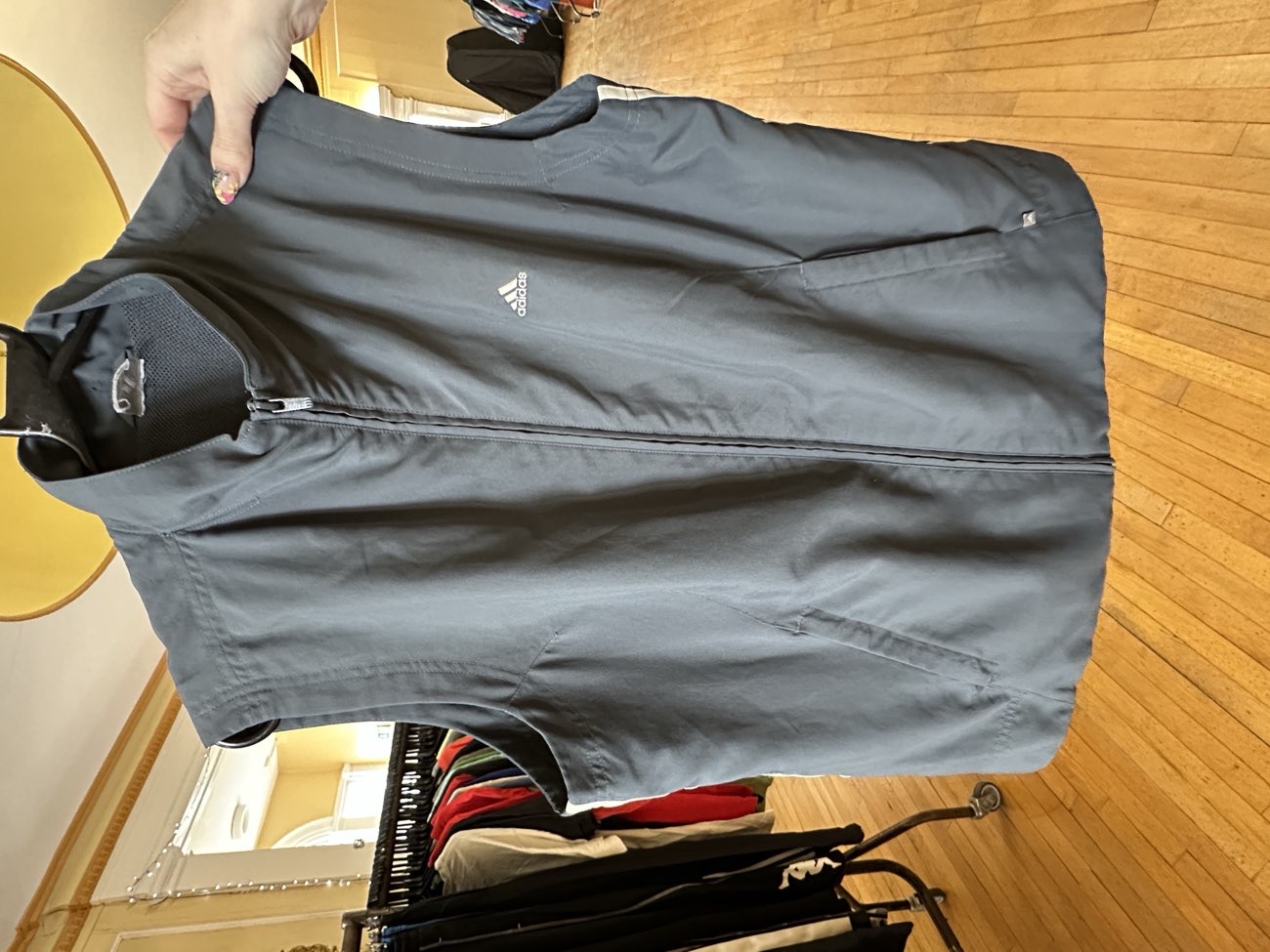 2003 Adidas Vest Jacket 👌 bought at Swipe Vintage x Huntingdon Kilo Sale for £5.00