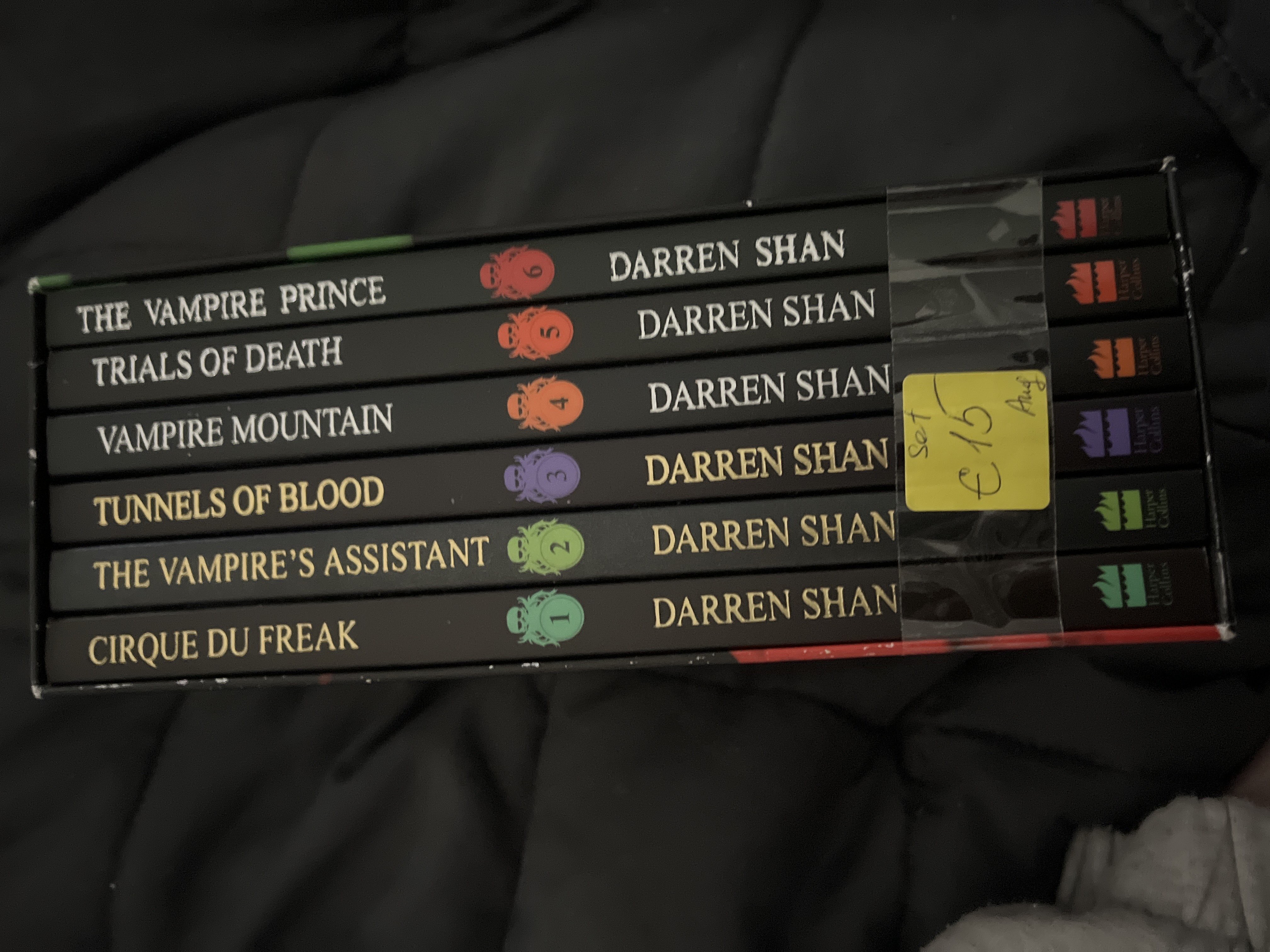 darren shan collection bought at Enable Ireland Homewares Charity Shop for £15.00