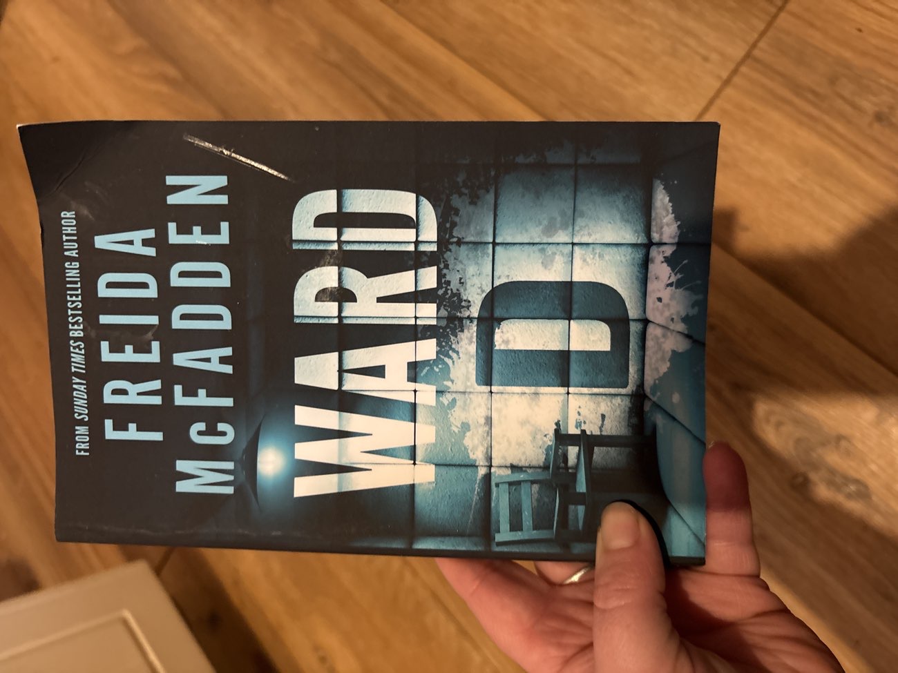 Frieda McFadden - Ward D. €1 and in perfect condition bought at Straffan Market & Car Boot Sale for €1.00