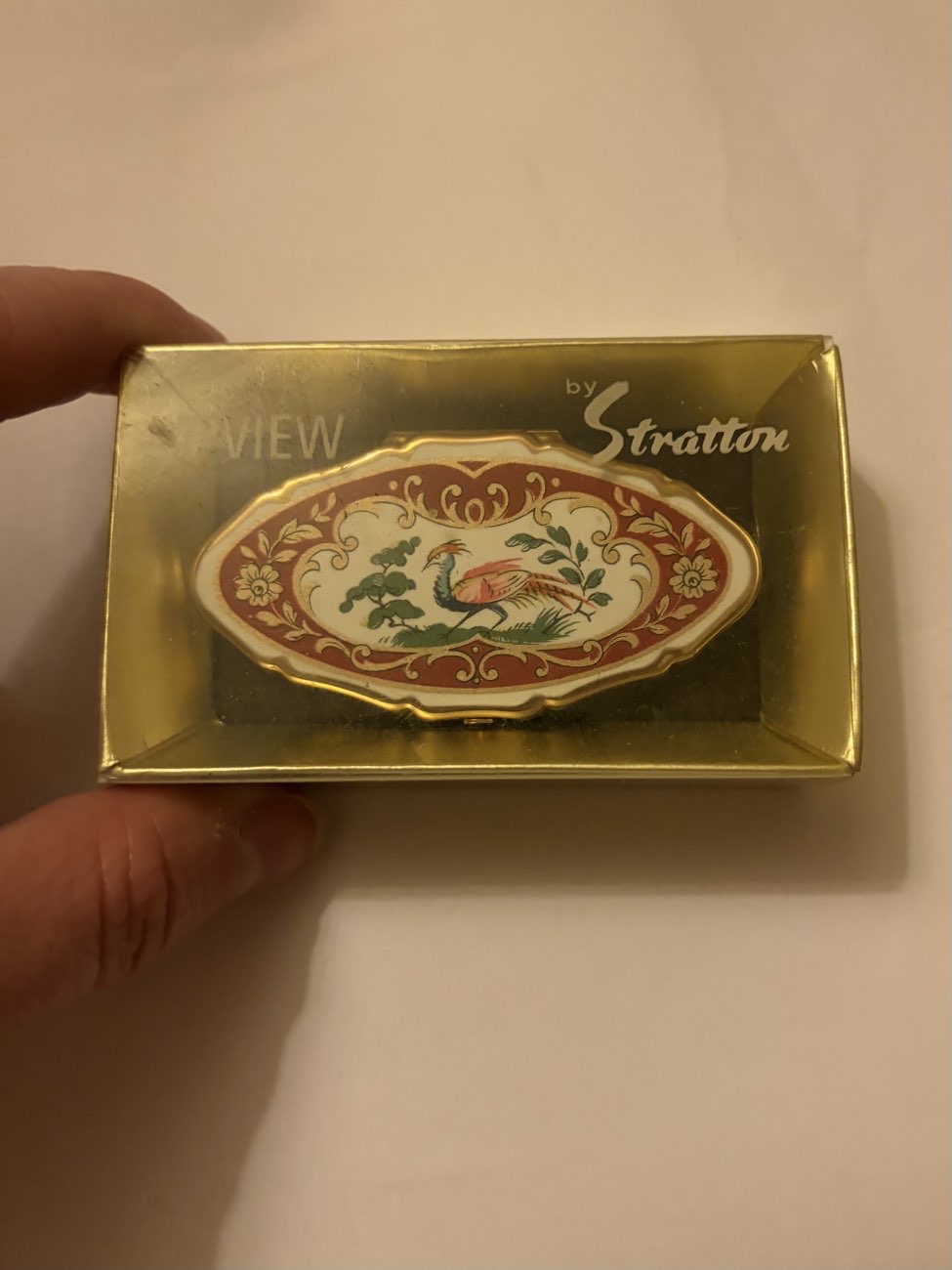 New in box Stratton lipview (clip on lipstick mirror). bought at Leominster Antique Centre Minster House for £5.00