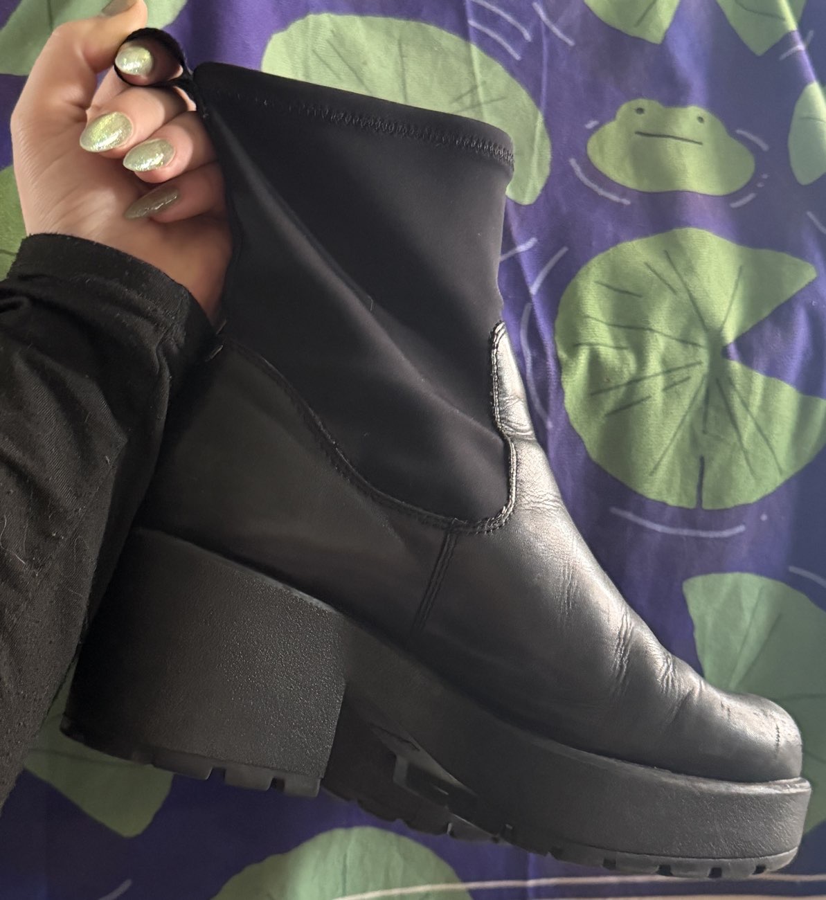 Vagabond ankle boots! bought at Sue Ryder for £7.00