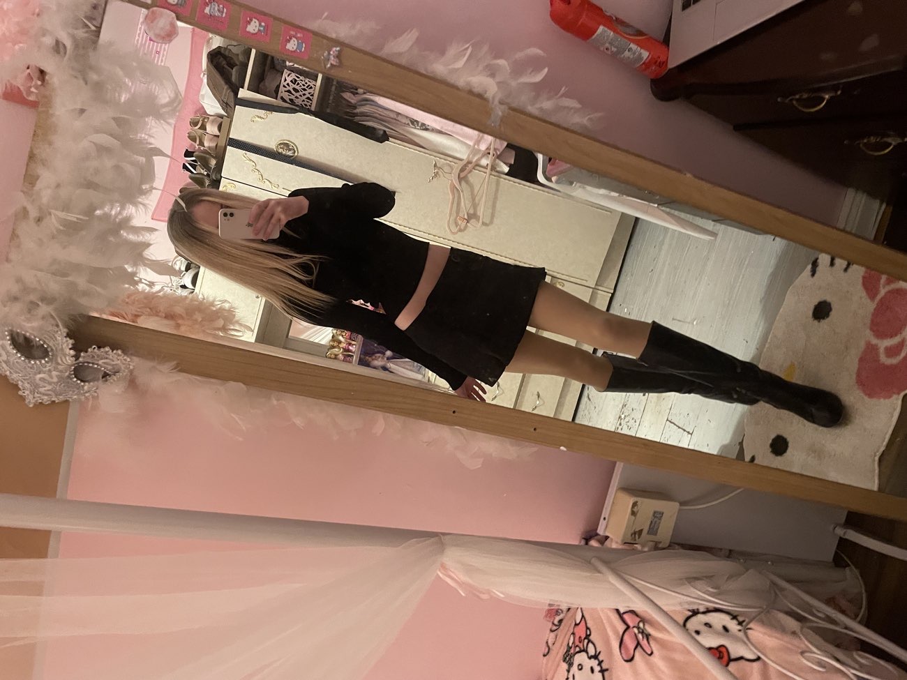 mim skirt! i actually altered it into a mini skirt bought at Enable Ireland Shop for €3.00