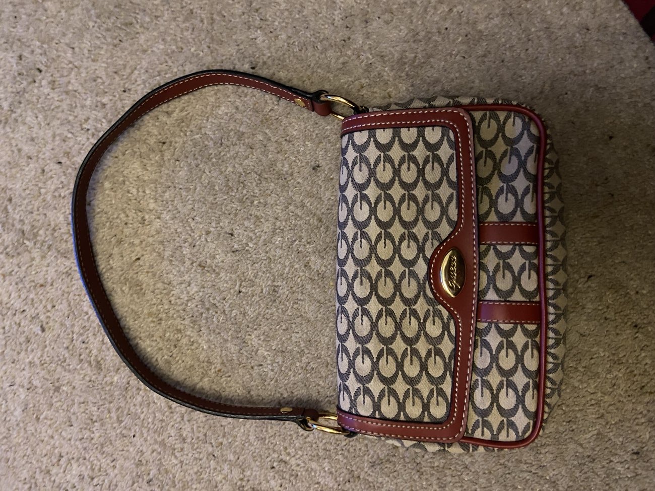 vintage guess bag bought at DEBRA UK for £8.50