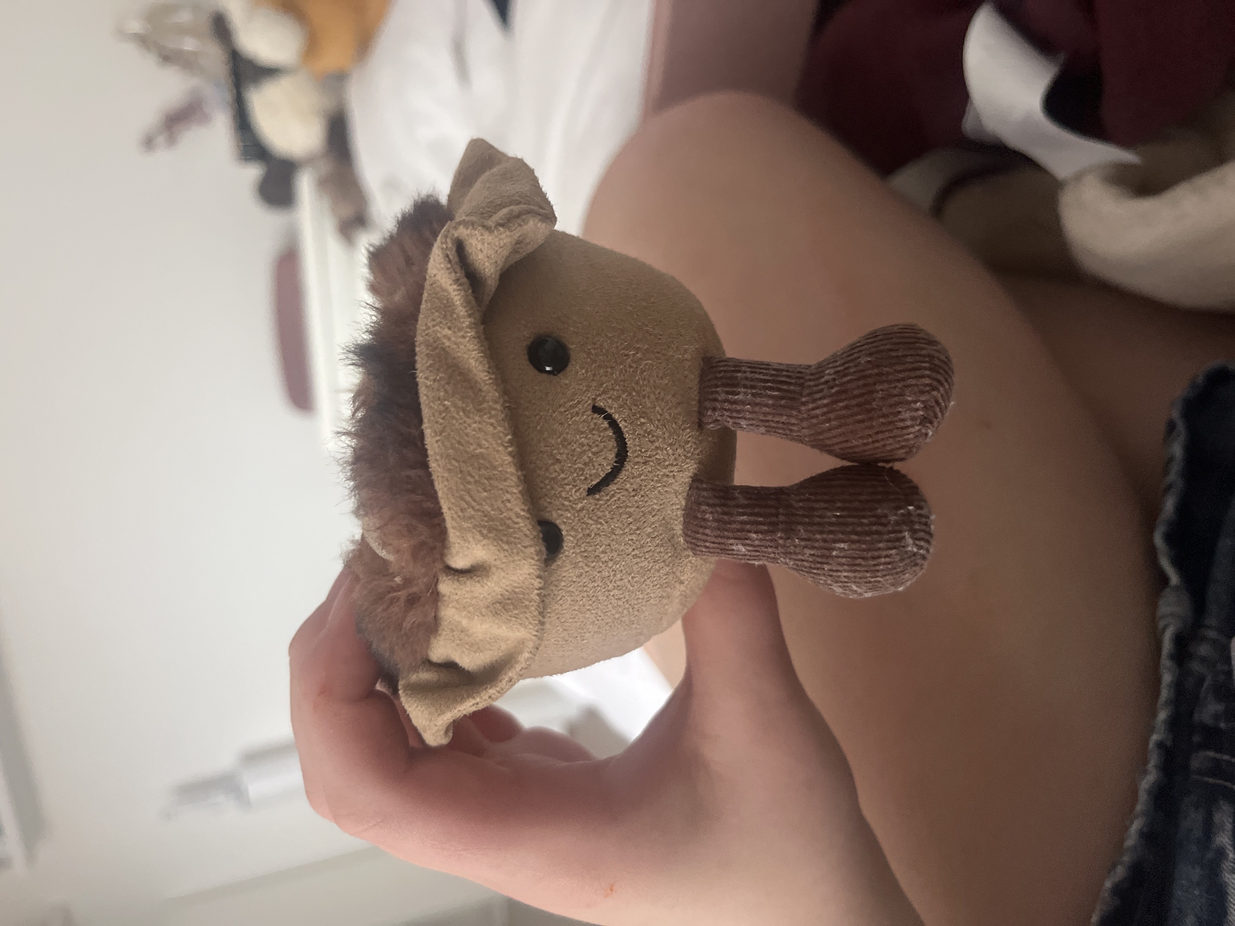 Amusable mince pie jellycat bought at Tilmanstone Boot Fair for £0.50