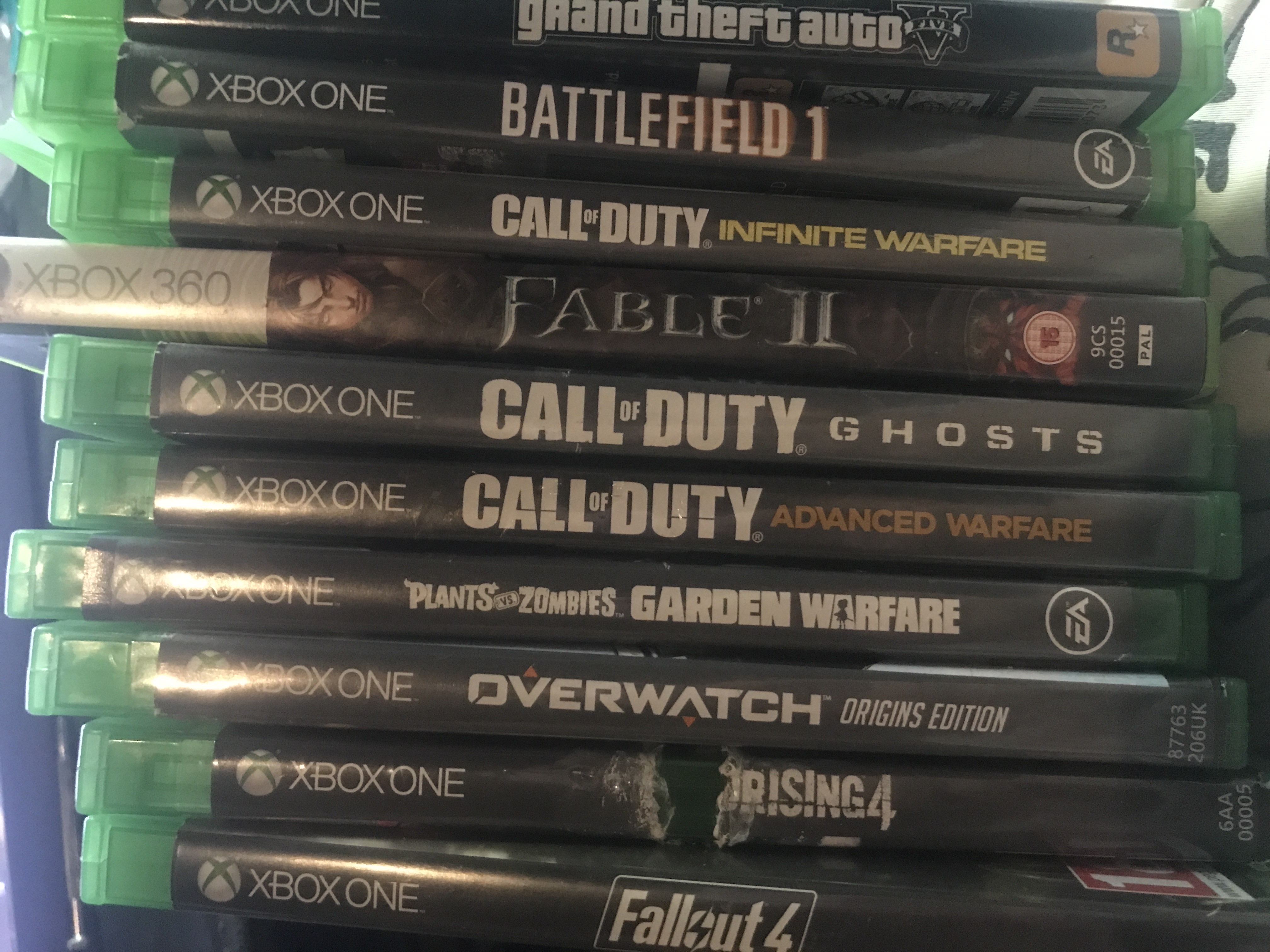 big haul of video games (Canadian copy of PvZ GW) bought at Mind