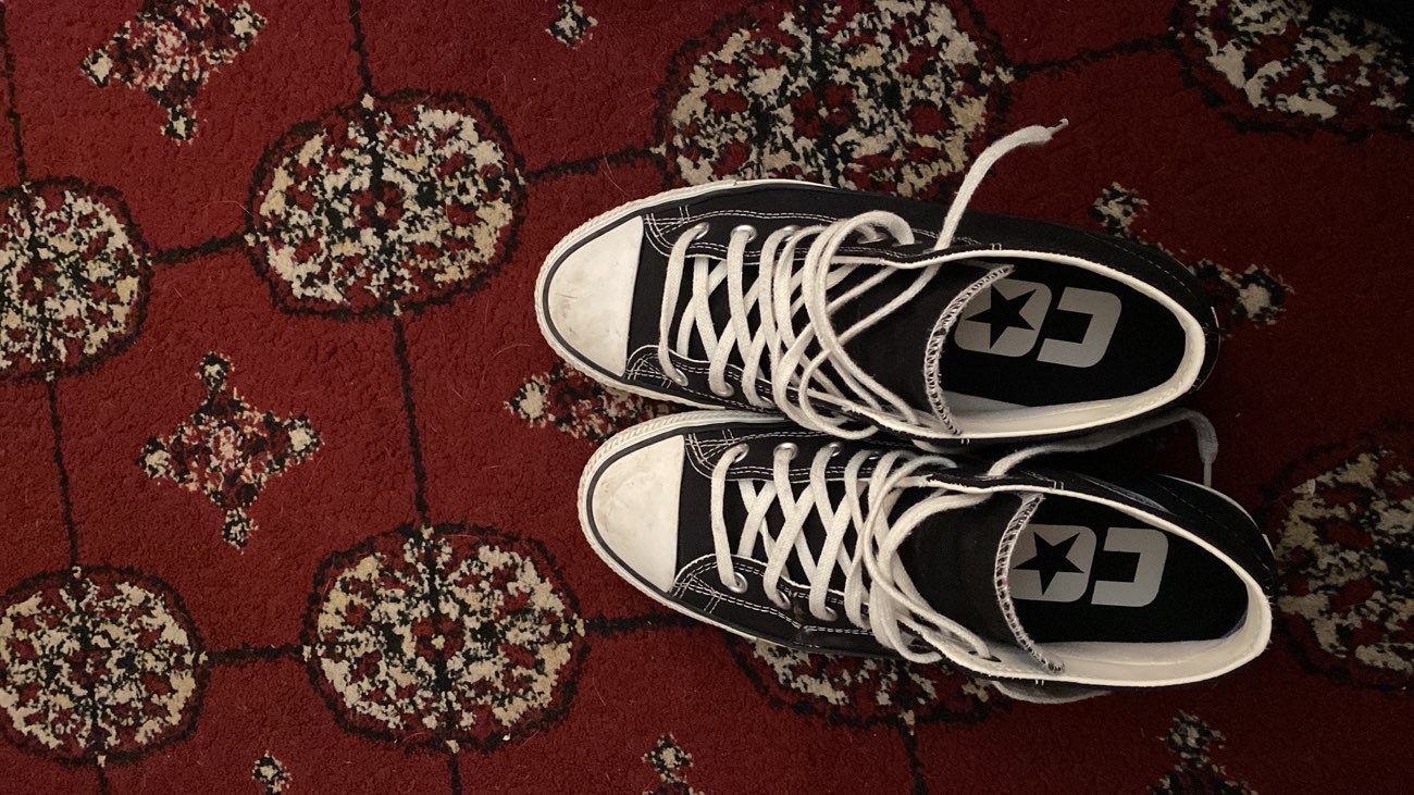 great converse, they where completely clean and fit perfectly bought at Acton Recycling Community for £8.00