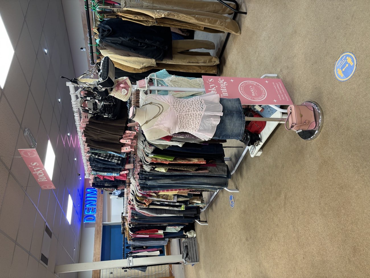 Y2k clothing section at Trove Winton bought at Trove Winton