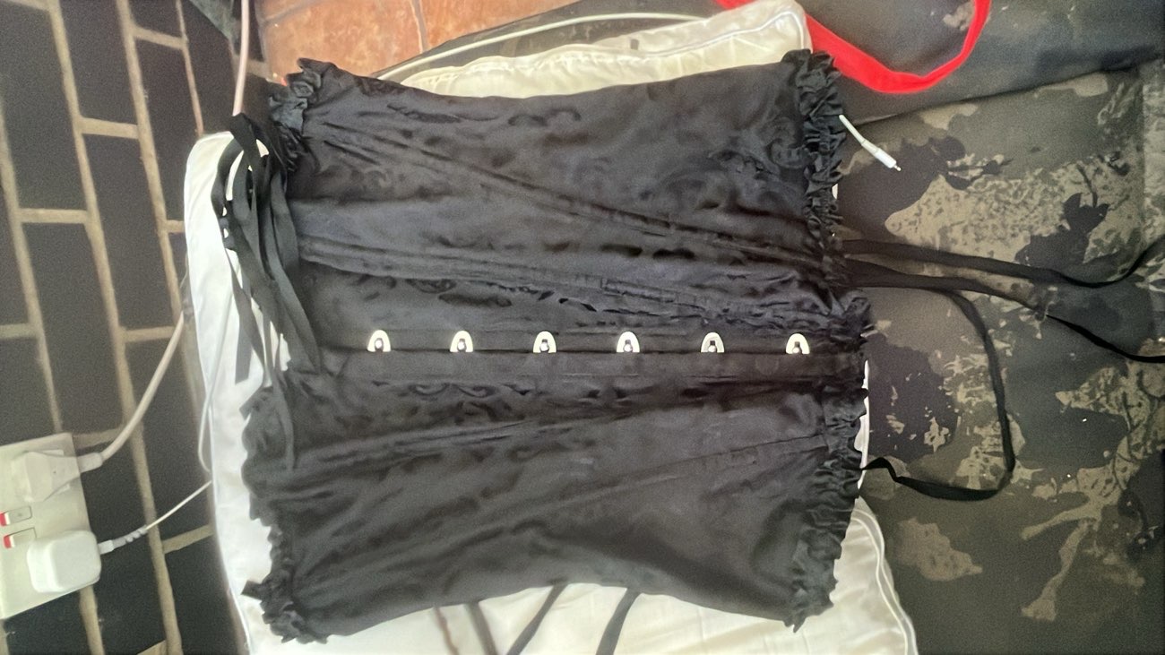 Found a corset bought at Zest Ipswich Charity Shop (St Elizabeth Hospice) for £4.00