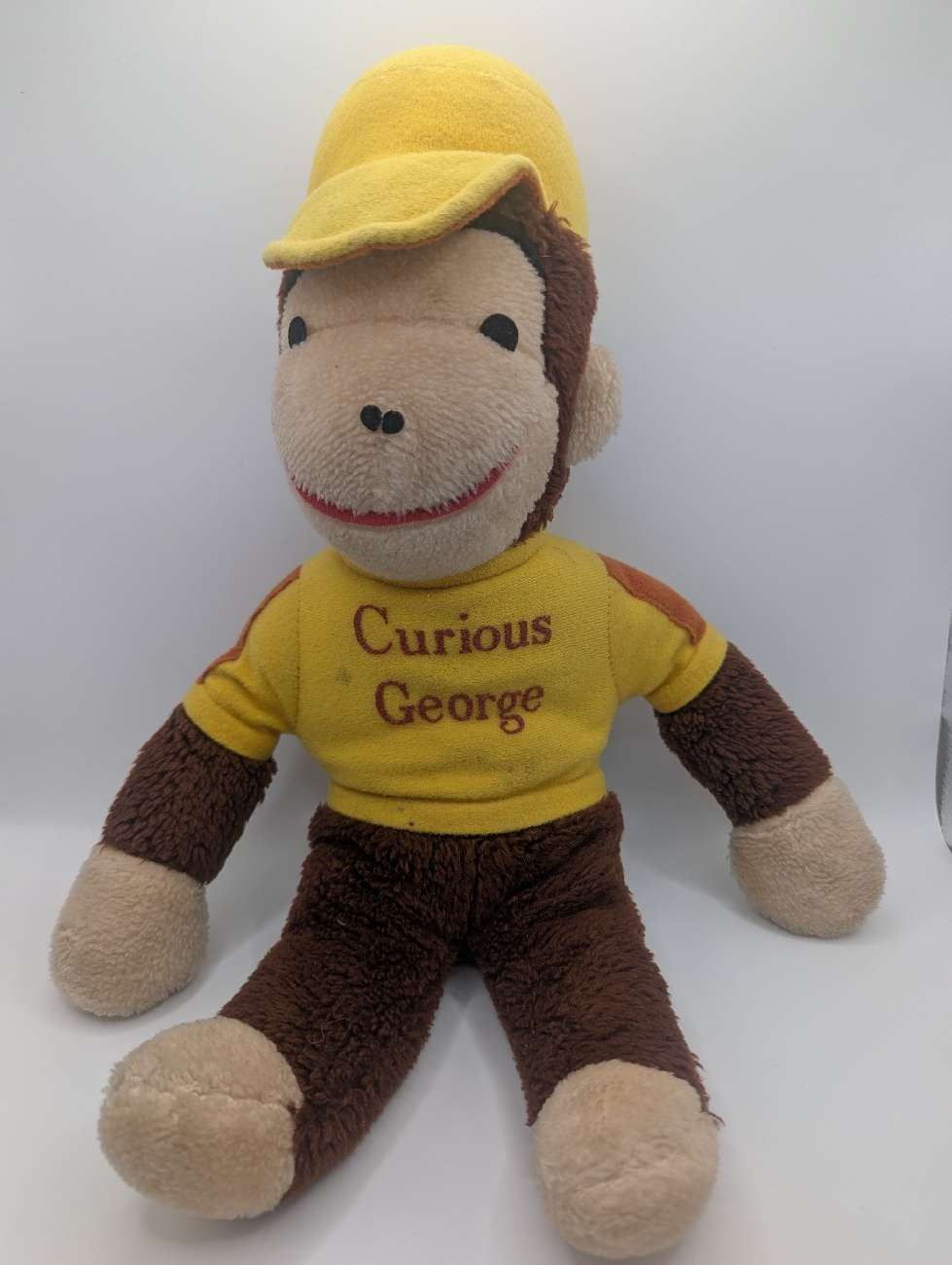 curious George Knickerbocker plush possible 70s bought at Blythswood Ireland Lisburn for £1.75