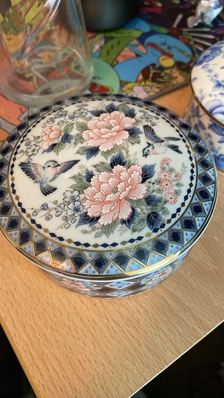 Trinket Box bought at Earl Mountbatten Hospice Shop for £4.00