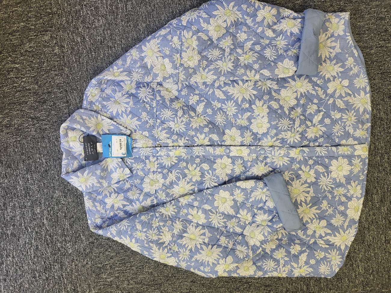 quilted reversable jacket bought at Sue Ryder for Β£6.75
