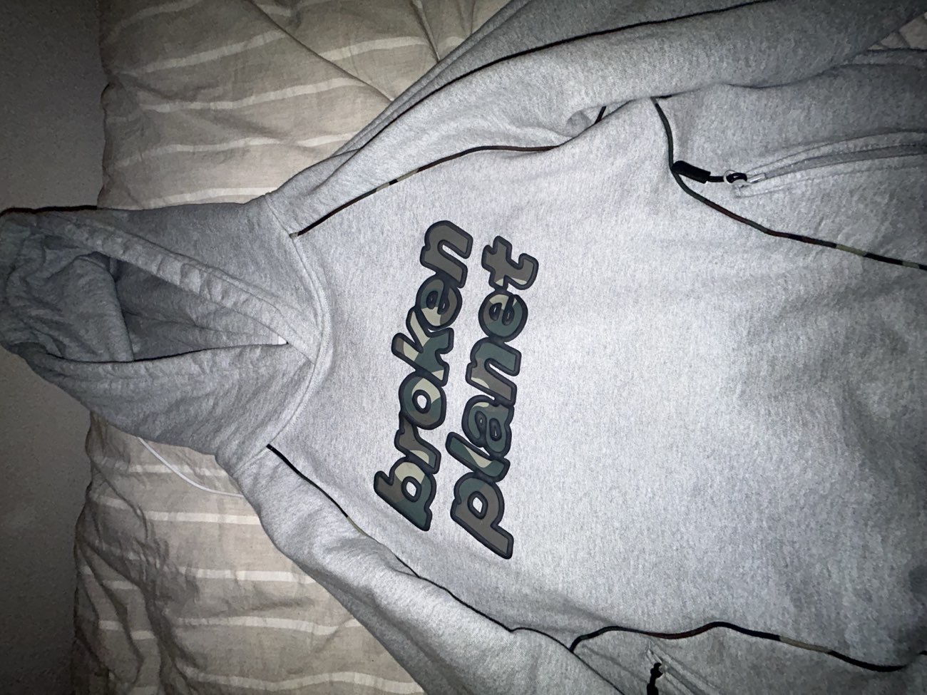 Broken Planet camo performance hoodie bought at Sense for £7.99