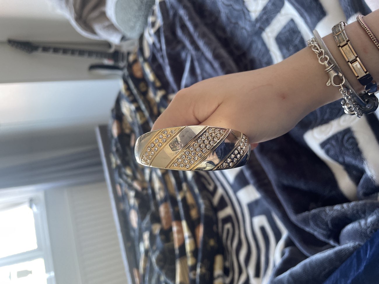 Gold plated bracelet - used for my prom bought at St Nicholas with Christ Church for £3.00