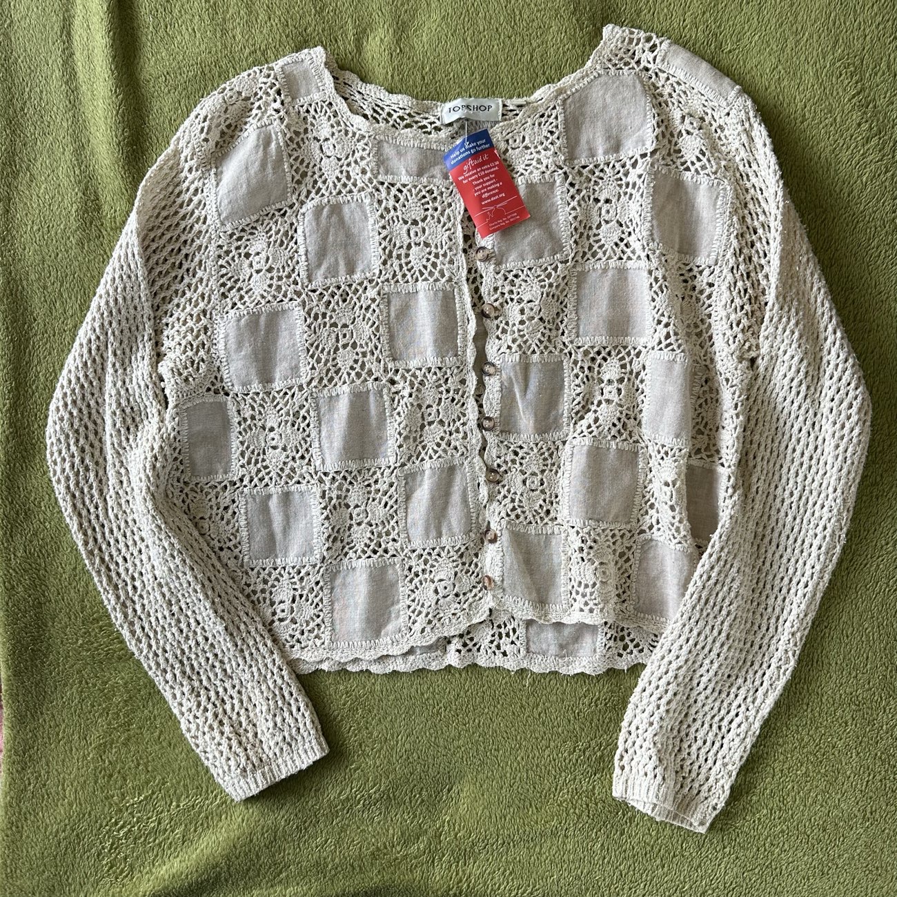 Vintage Topshop Cardi & Vintage Per Una Capris💛 product bought at Devon Air Ambulance for £12.50