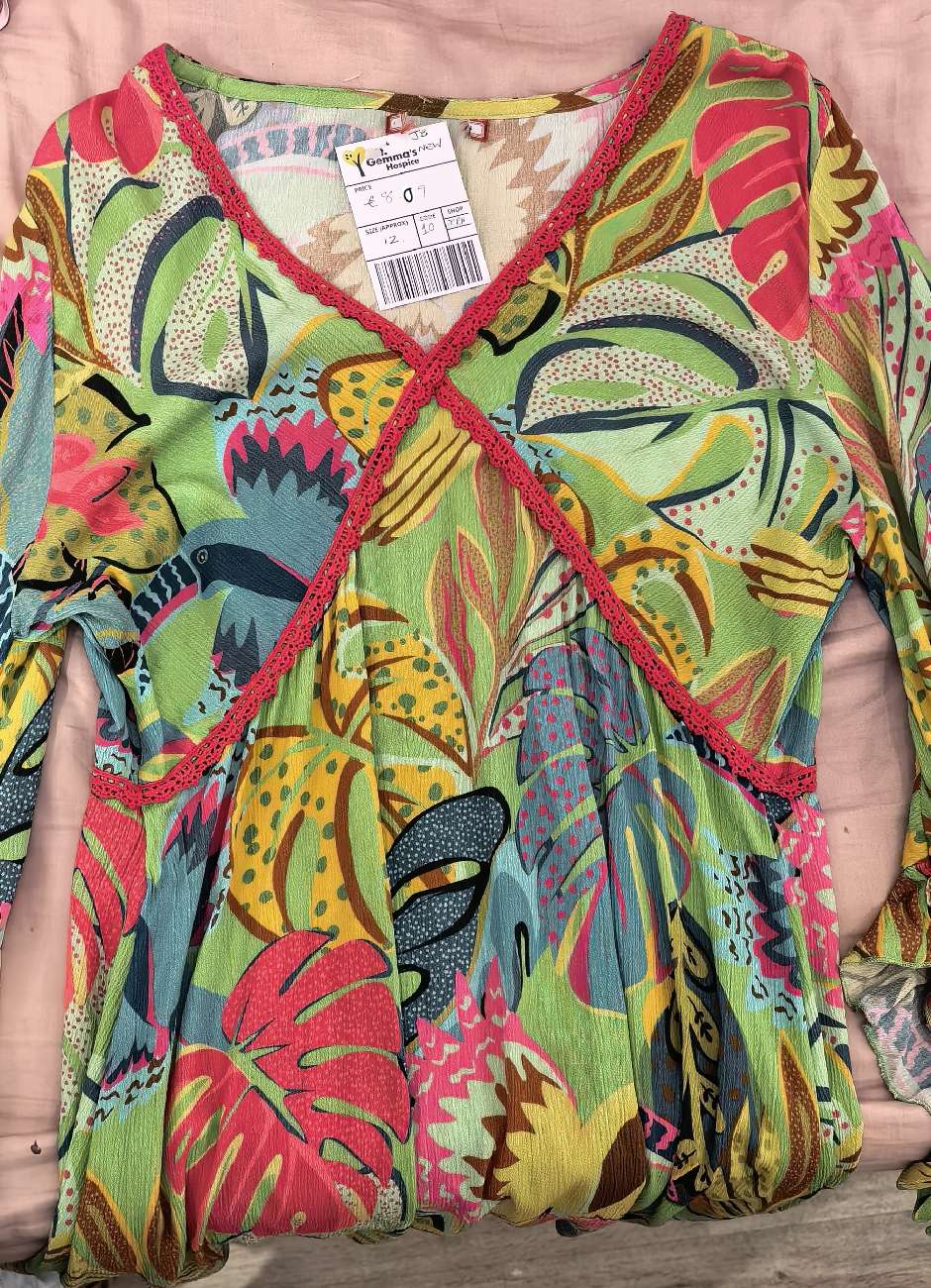 Y2k Joe Brown tops bought at St Gemma's Hospice for £23.38