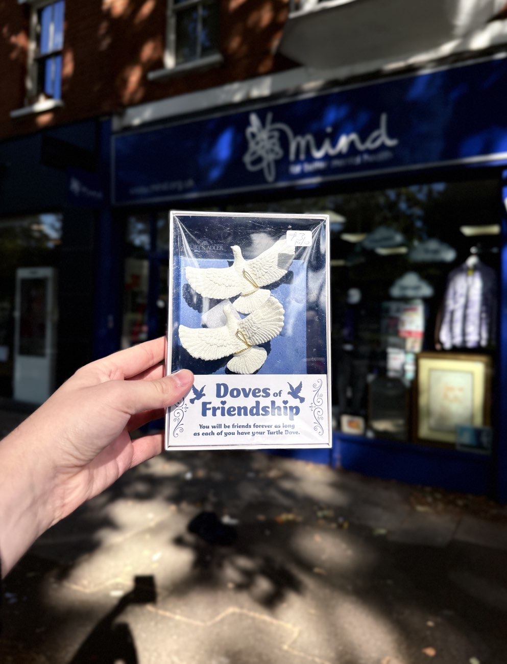 Kurt Adler Doves of Friendship Doves - reminds me of Home Alone 2 🕊️ bought at Mind London for £3.00