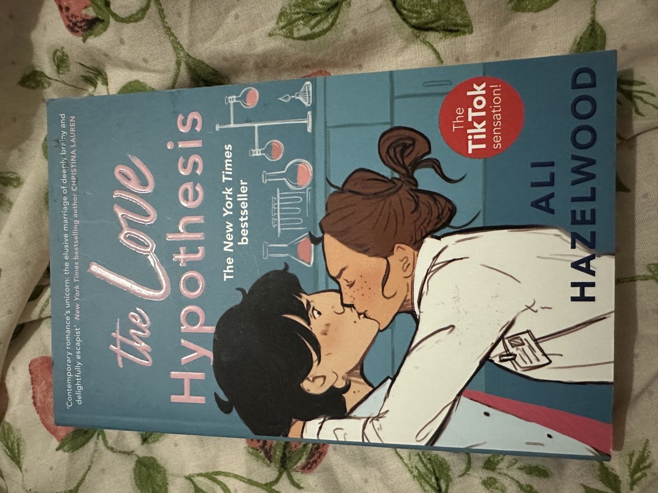 The love hypothesis product bought at Blue Cross for £1.25