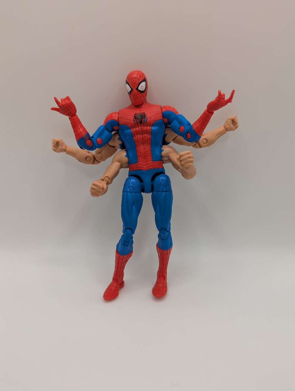 Spider-Man Marvel Legends Six Arm Mutant Action Figure bought at Nutts Corner Sunday Market
