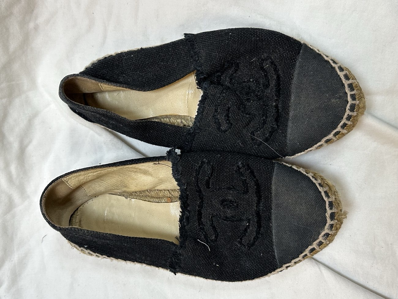 Chanel Black Espadrilles product bought at Hospices of Hope