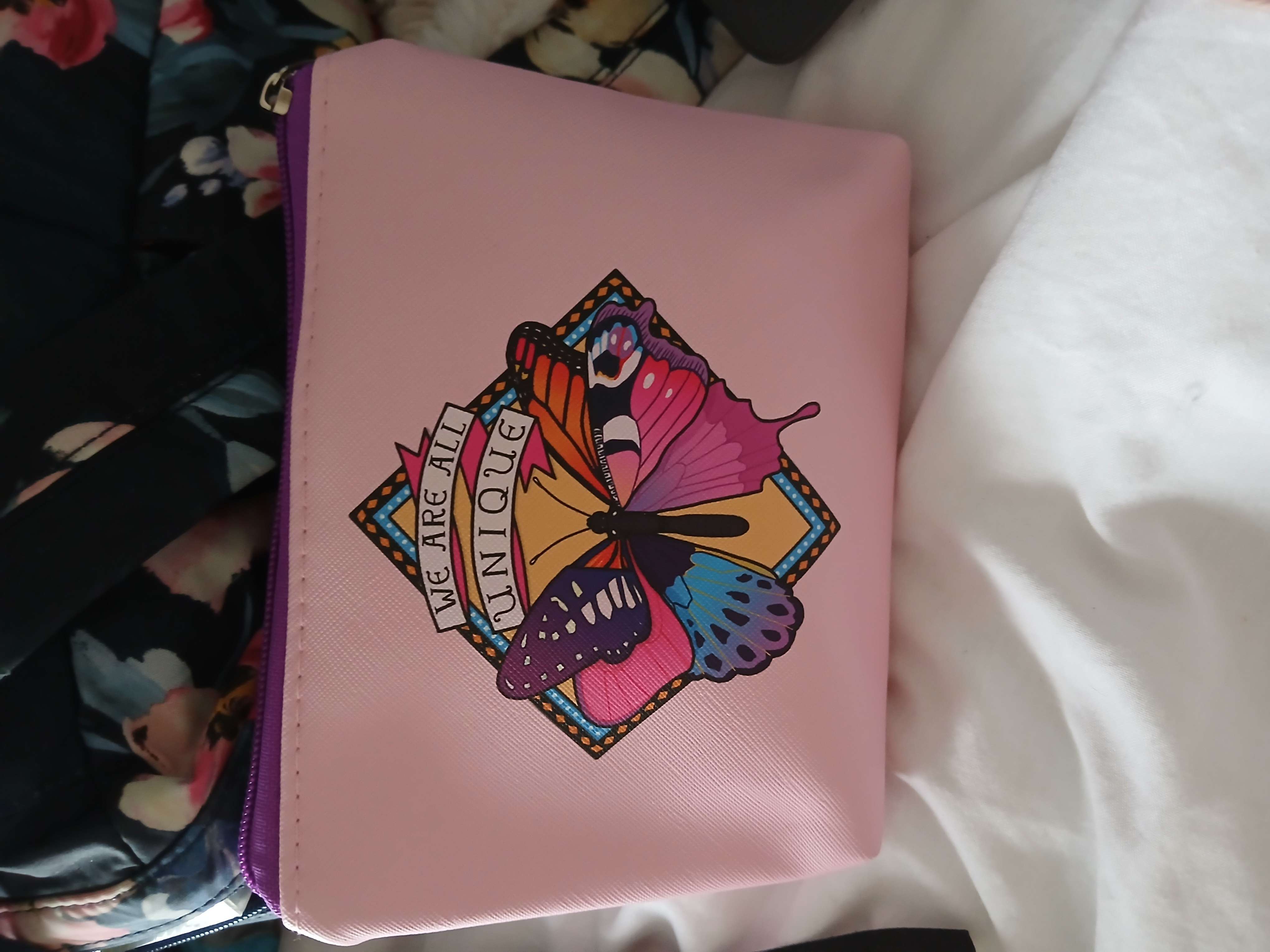 cute toiletries bag, another design in their disabled artists collections bought at Scope for £4.50