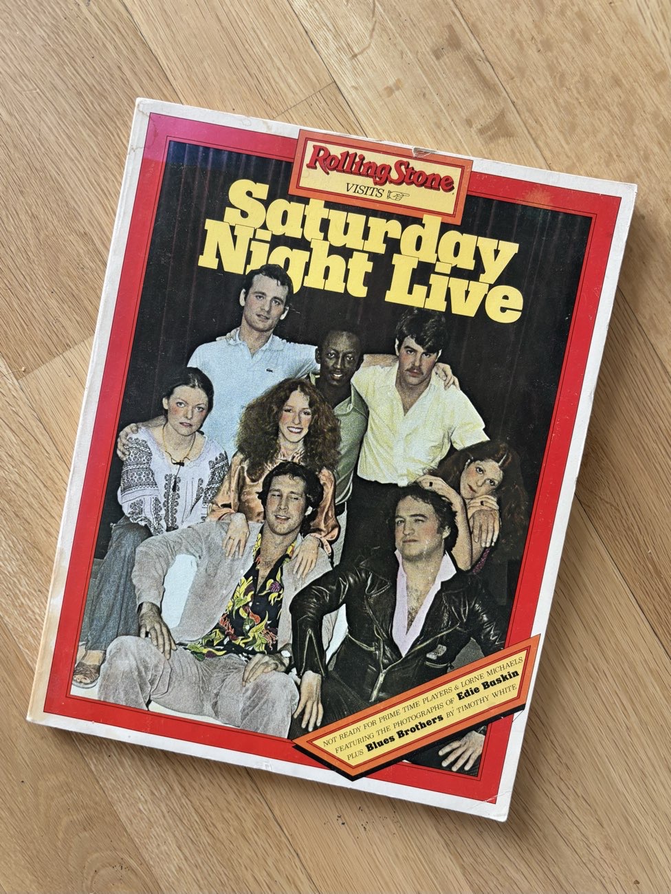 Oldschool SNL Rolling Stones magazine bought at British Heart Foundation for £2.50