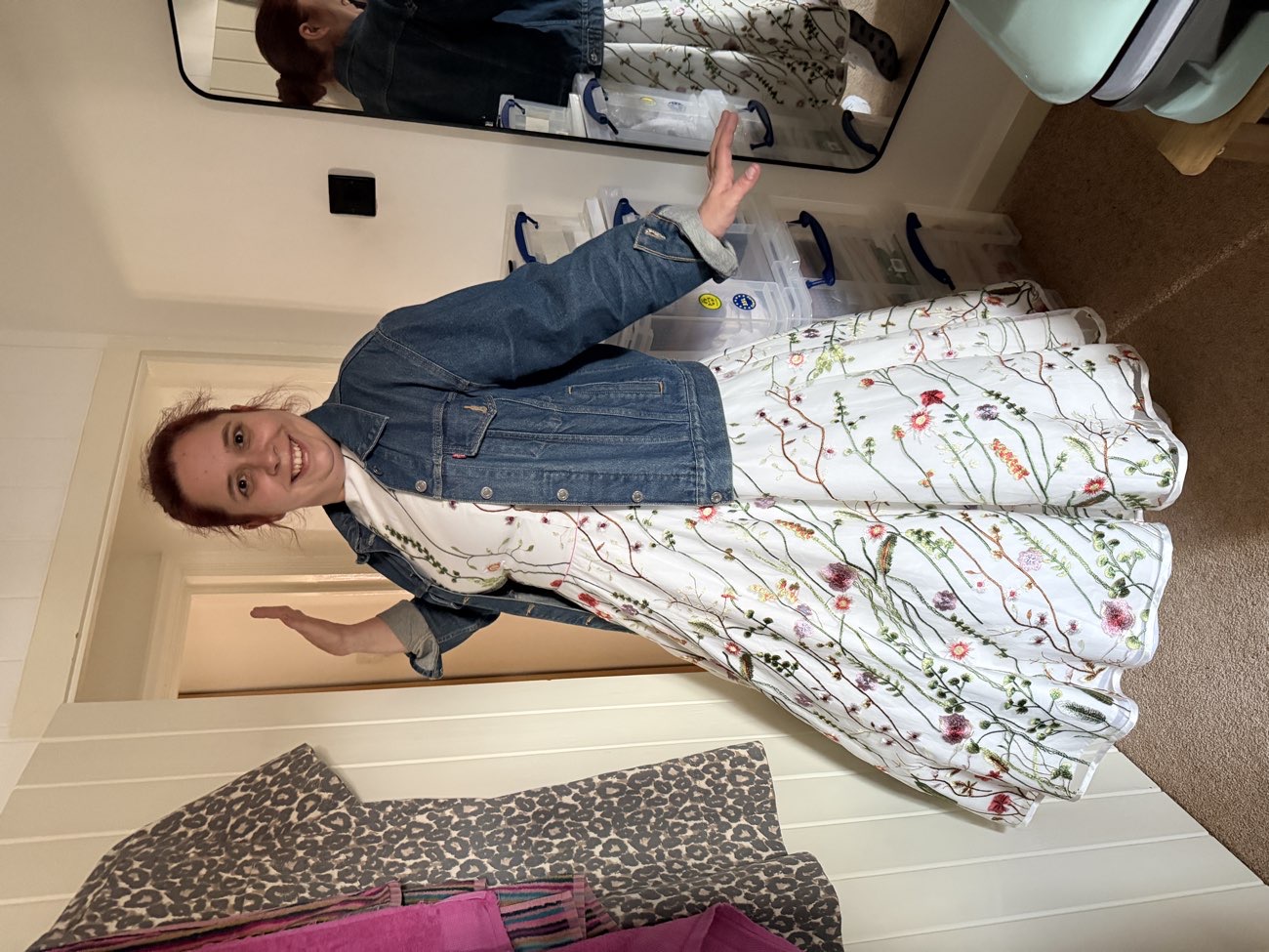 My wedding dress! £960 dress! bought at The Salvation Army for £125.00