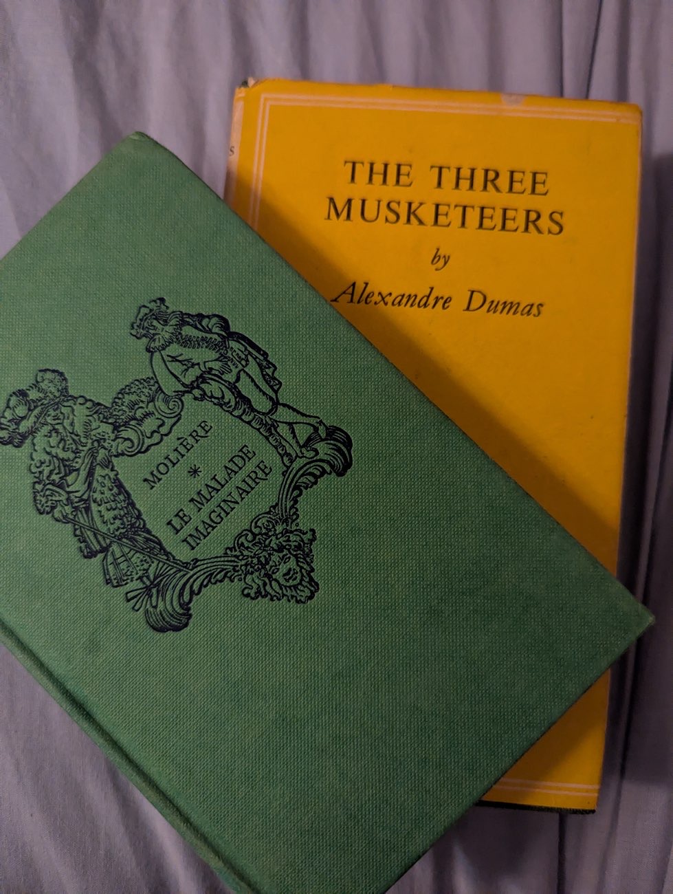 French books bought at Oxfam Shop for £10.00