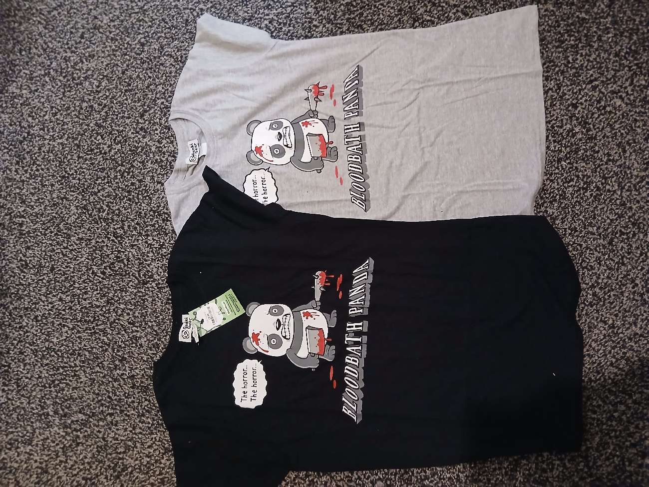 Scene/Emo Silly Panda Shirts bought at Barnardo's for £4.00